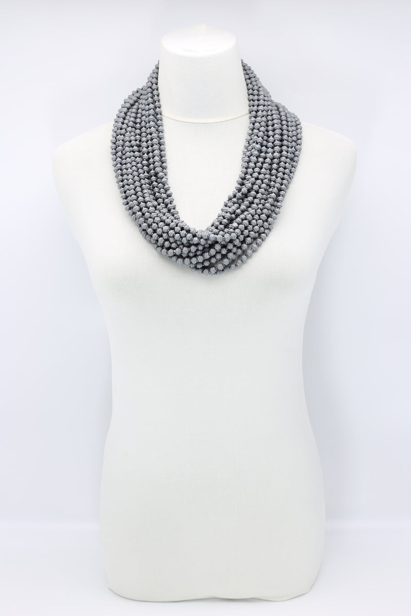 10-strand UFO beads necklace - Jianhui London