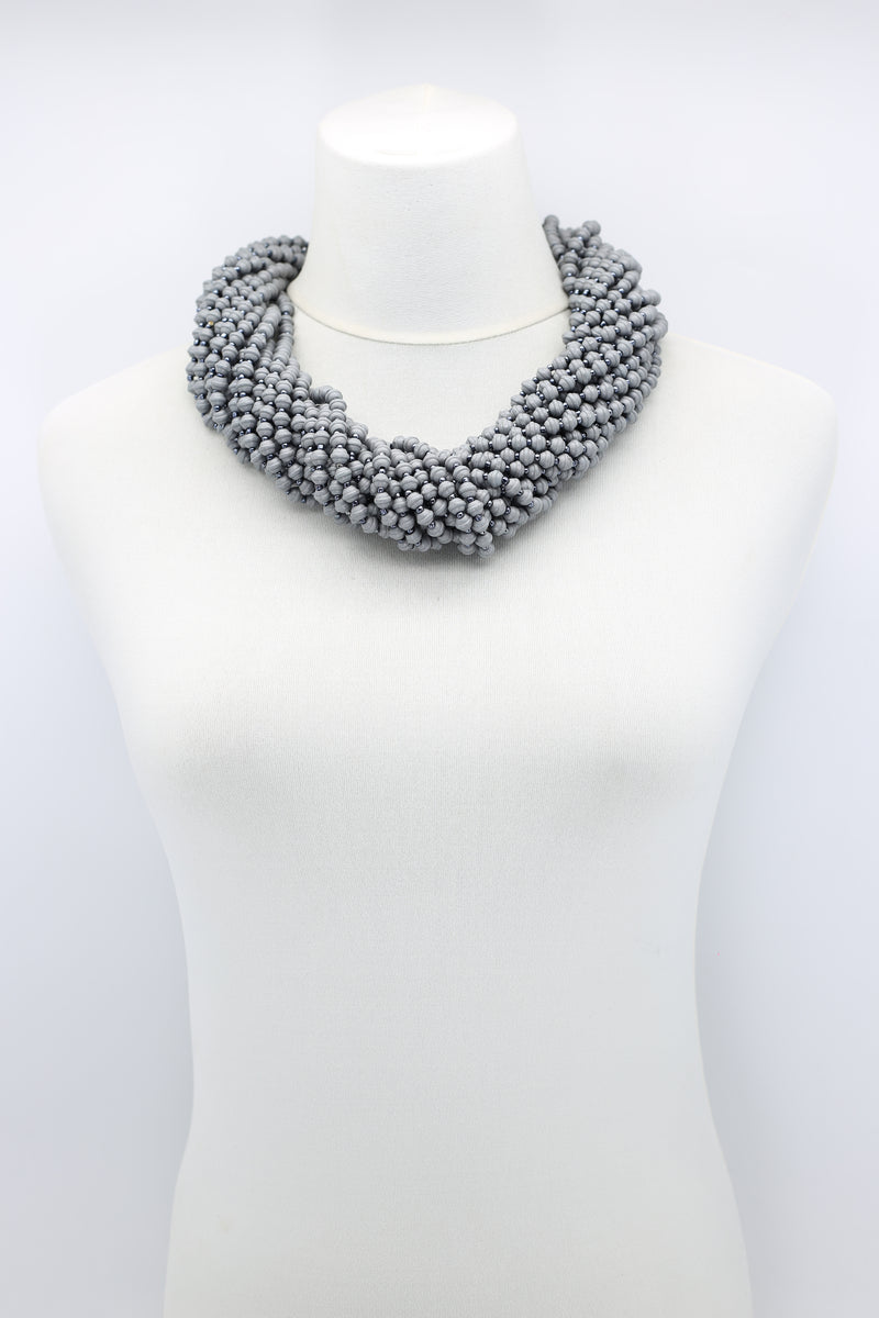 10-strand UFO beads necklace - Jianhui London
