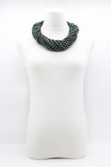 10-strand UFO beads necklace－ Hand Painted - Jianhui London