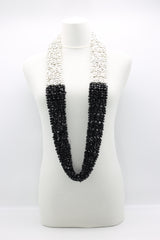 Pashmina Fishnet Infinity Scarf - Jianhui London