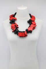 Squares & Beads Necklace - Jianhui London