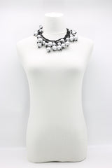 Woven Cord Round Beads Necklaces - Short - Jianhui London