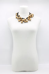 Woven Cord Round Beads Necklaces - Short - Jianhui London