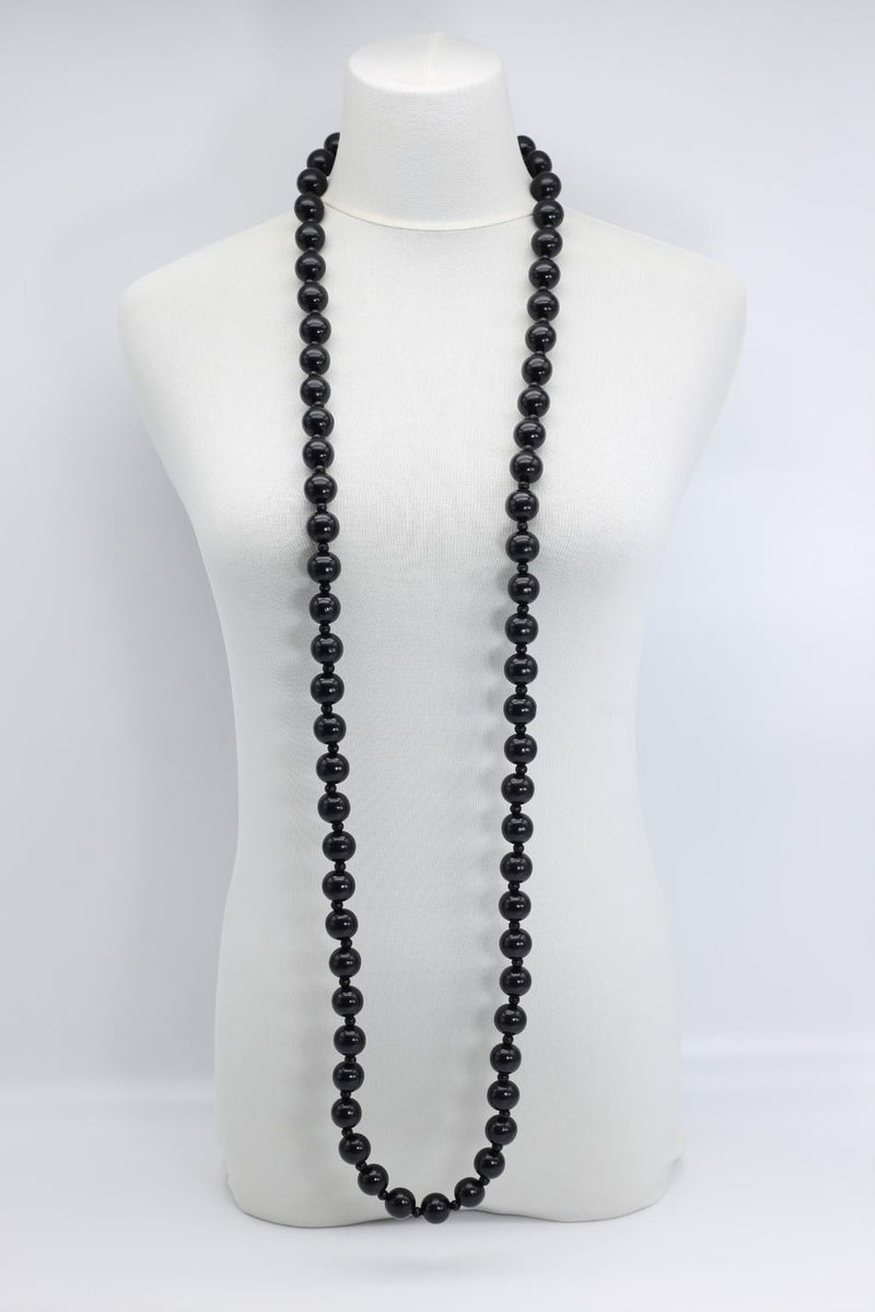 Next Pashmina & Round Beads Necklaces Set - Jianhui London