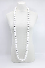 Next Pashmina & Round Beads Necklaces Set - Jianhui London