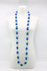 Round Beads Necklace - Silver/Gold - Jianhui London