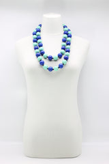 Round Beads Necklace - Silver/Gold - Jianhui London
