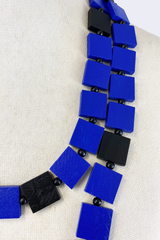 Klimt Collection 2x2 Squares Necklace - Jianhui London