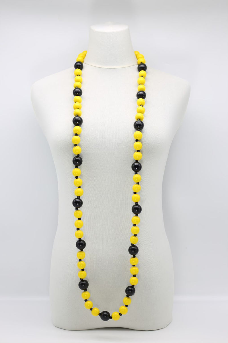 Next Pashmina & Round Beads Necklaces Set - Jianhui London