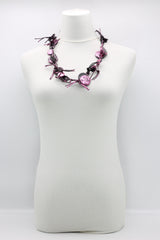 Coins on Leatherette Chain Necklaces - Hand gilded - Jianhui London