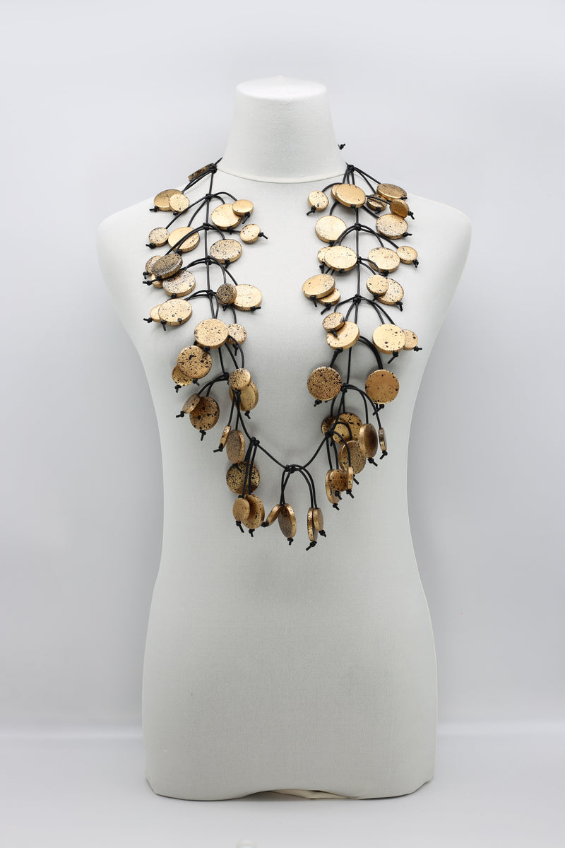 Coin Tree Necklaces - Hand-painted - Long - Jianhui London