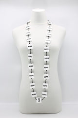 LOVE & HOPE Squares Necklace - Jianhui London