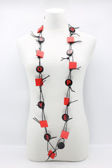 LOVE & HOPE Chain Leatherette Necklace - Jianhui London
