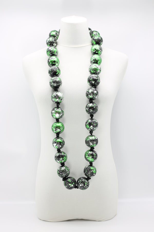 Giant Beads Necklaces - Hand gilded - Jianhui London
