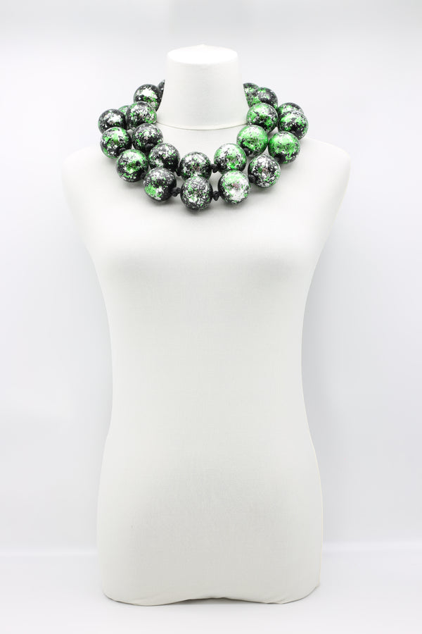 Giant Beads Necklaces - Hand gilded - Jianhui London