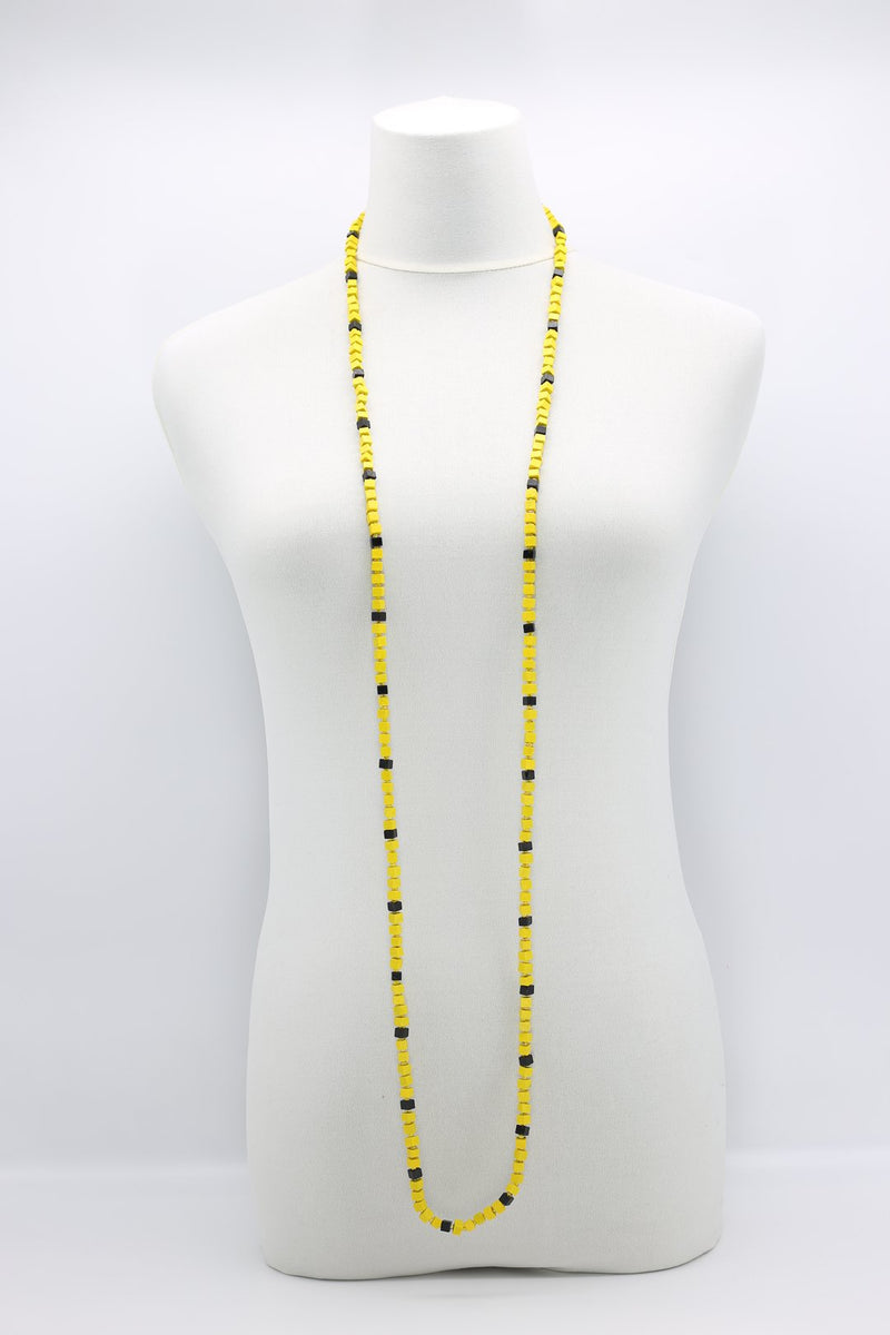 Next Pashmina - Mosaic & Round Beads Necklace Set - Jianhui London