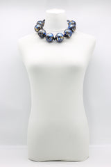 Giant Beads Necklaces - Hand gilded - Short - Jianhui London