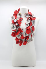 Hand Calligraphed Love in Chinese on Newspaper Necklace - Jianhui London