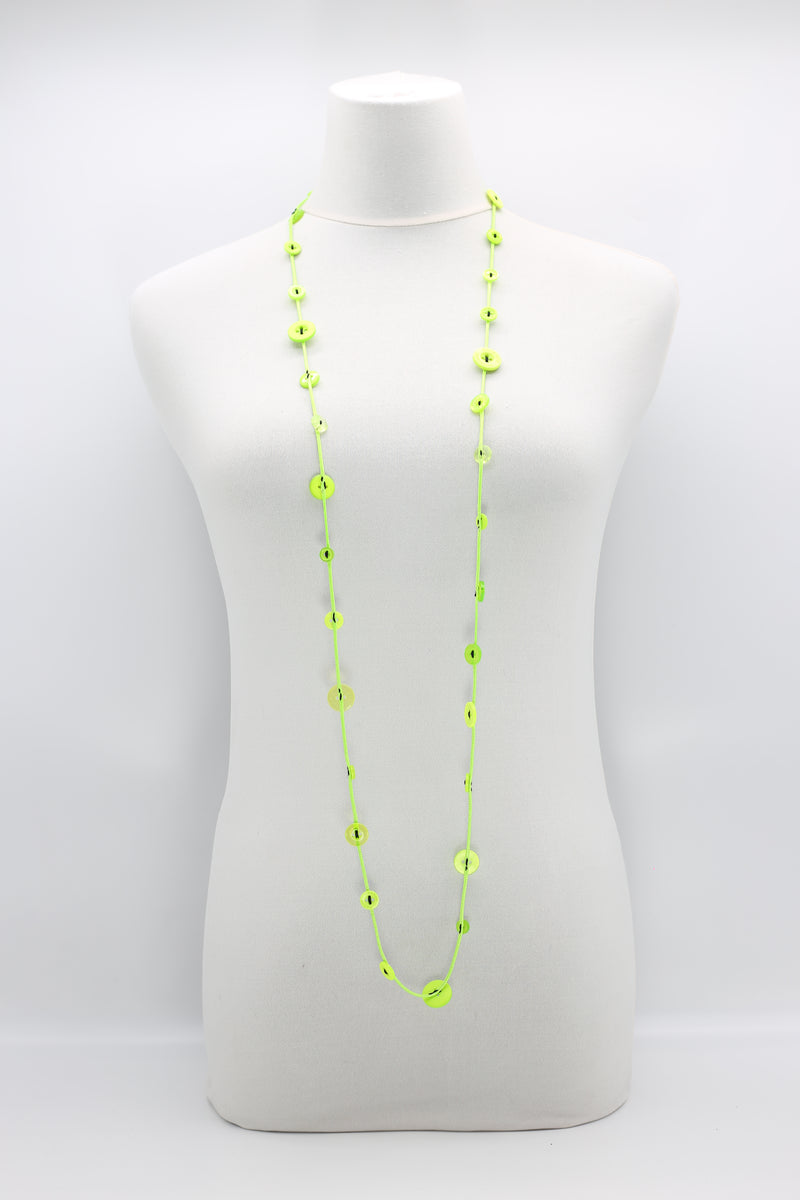 Single-strand button neckalce - Jianhui London