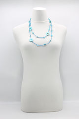 Single-strand button neckalce - Jianhui London