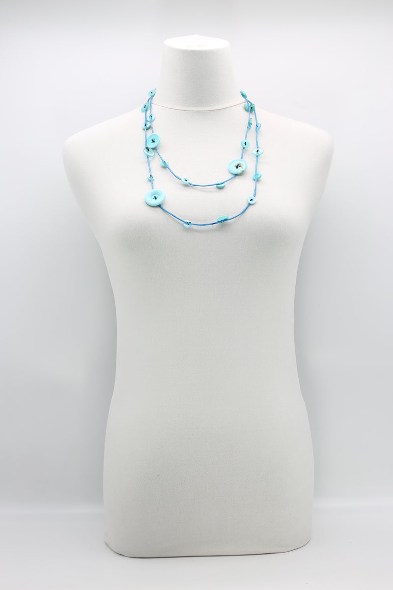 Single-strand button neckalce - Jianhui London