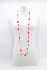 Single-strand button neckalce - Jianhui London