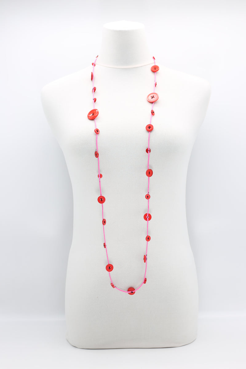 Single-strand button neckalce - Jianhui London