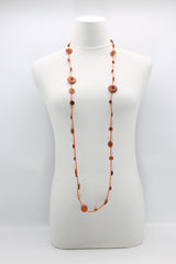 Single-strand button neckalce - Jianhui London
