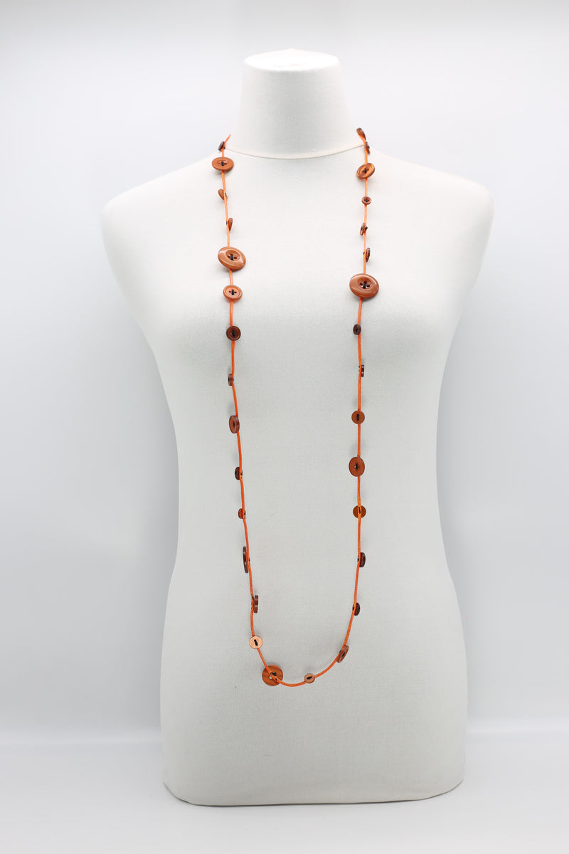 Single-strand button neckalce - Jianhui London