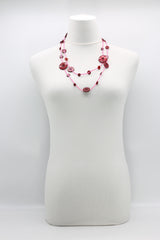 Single-strand button neckalce - Jianhui London