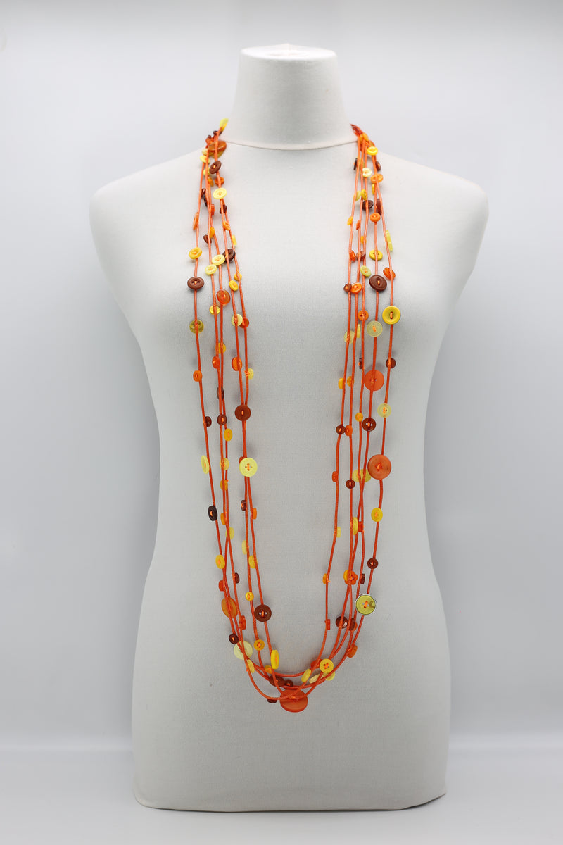 5-STRAND BUTTON NECKALCE - Jianhui London