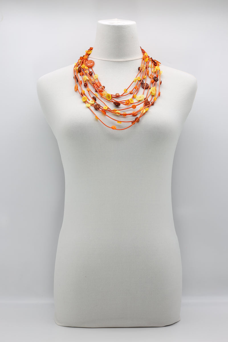 5-STRAND BUTTON NECKALCE - Jianhui London