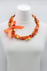 5-STRAND BUTTON NECKALCE - Jianhui London