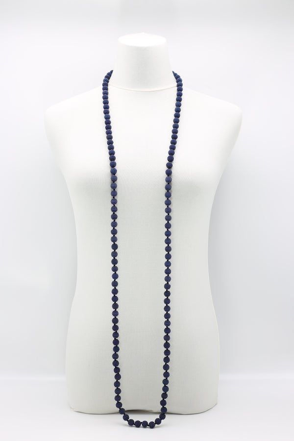 long grey bayberry faux pearl necklace - Jianhui London