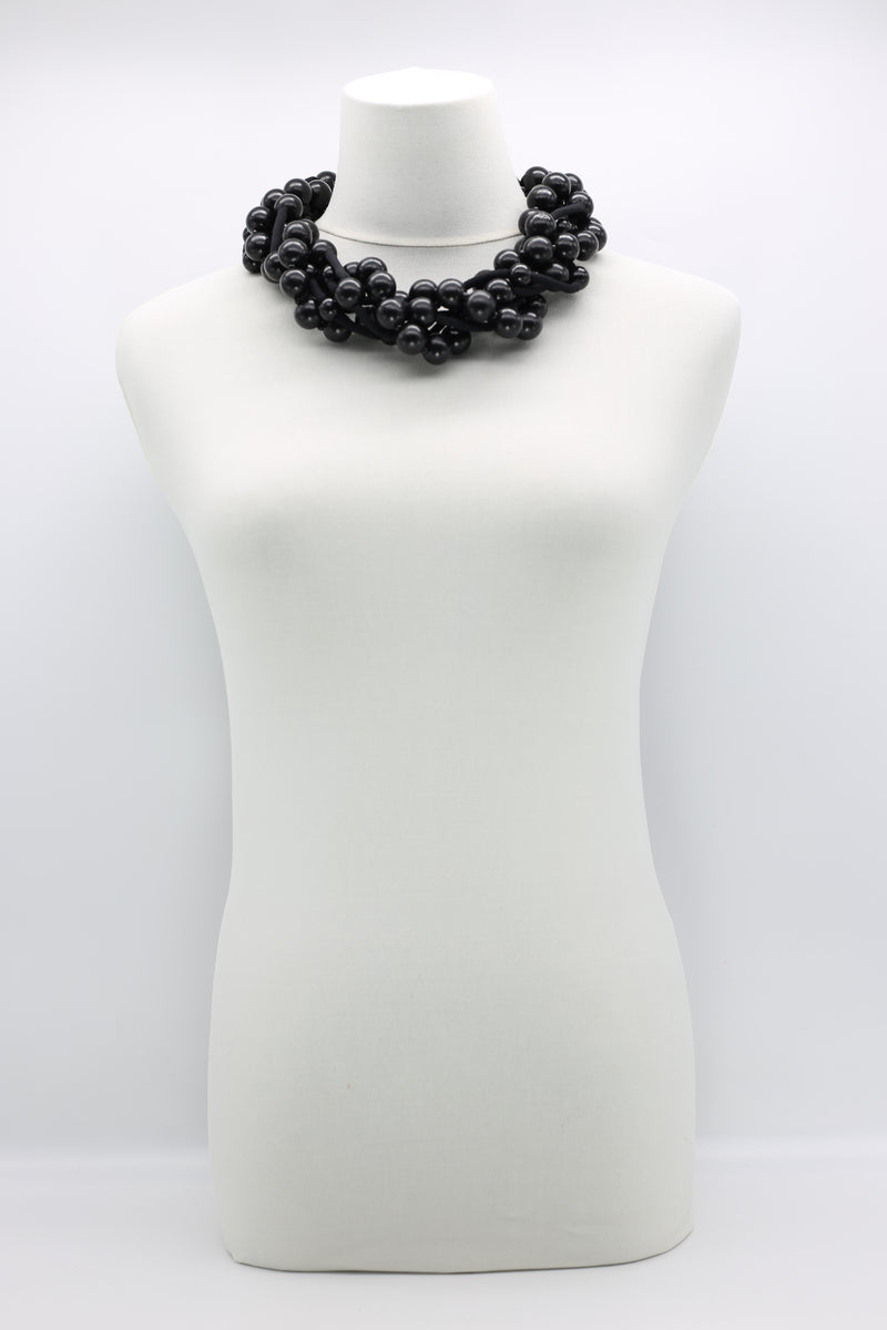 3-strand Mixed Beads Necklace - Jianhui London