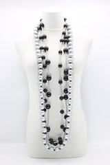 3-strand Mixed Beads Necklace - Jianhui London