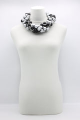 3-strand Mixed Beads Necklace - Jianhui London