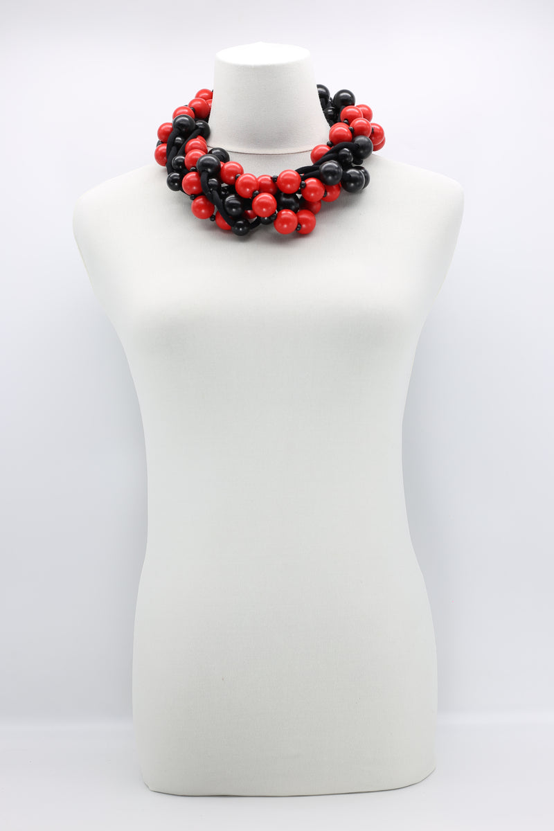 3-strand Mixed Beads Necklace - Jianhui London