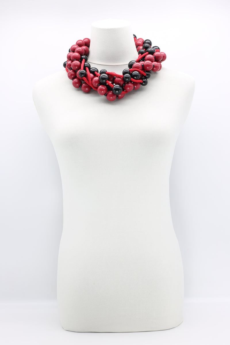 3-strand Mixed Beads Necklace - Jianhui London