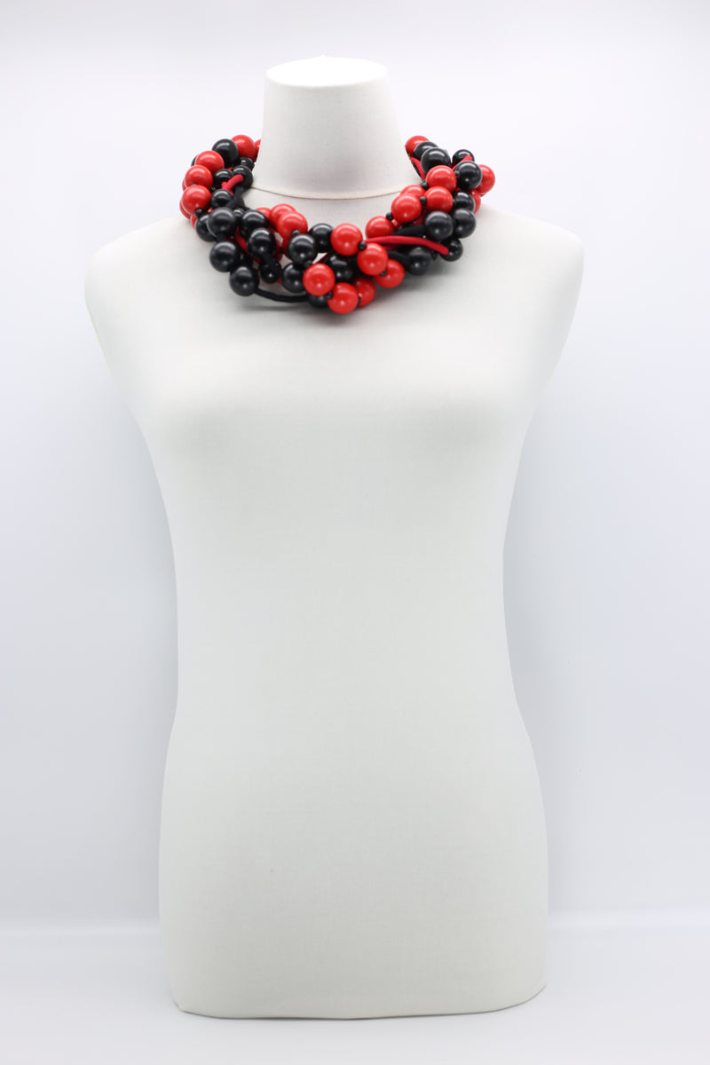 3-strand Mixed Beads Necklace - Jianhui London