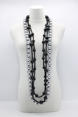 3-strand Mixed Beads Necklace - Jianhui London