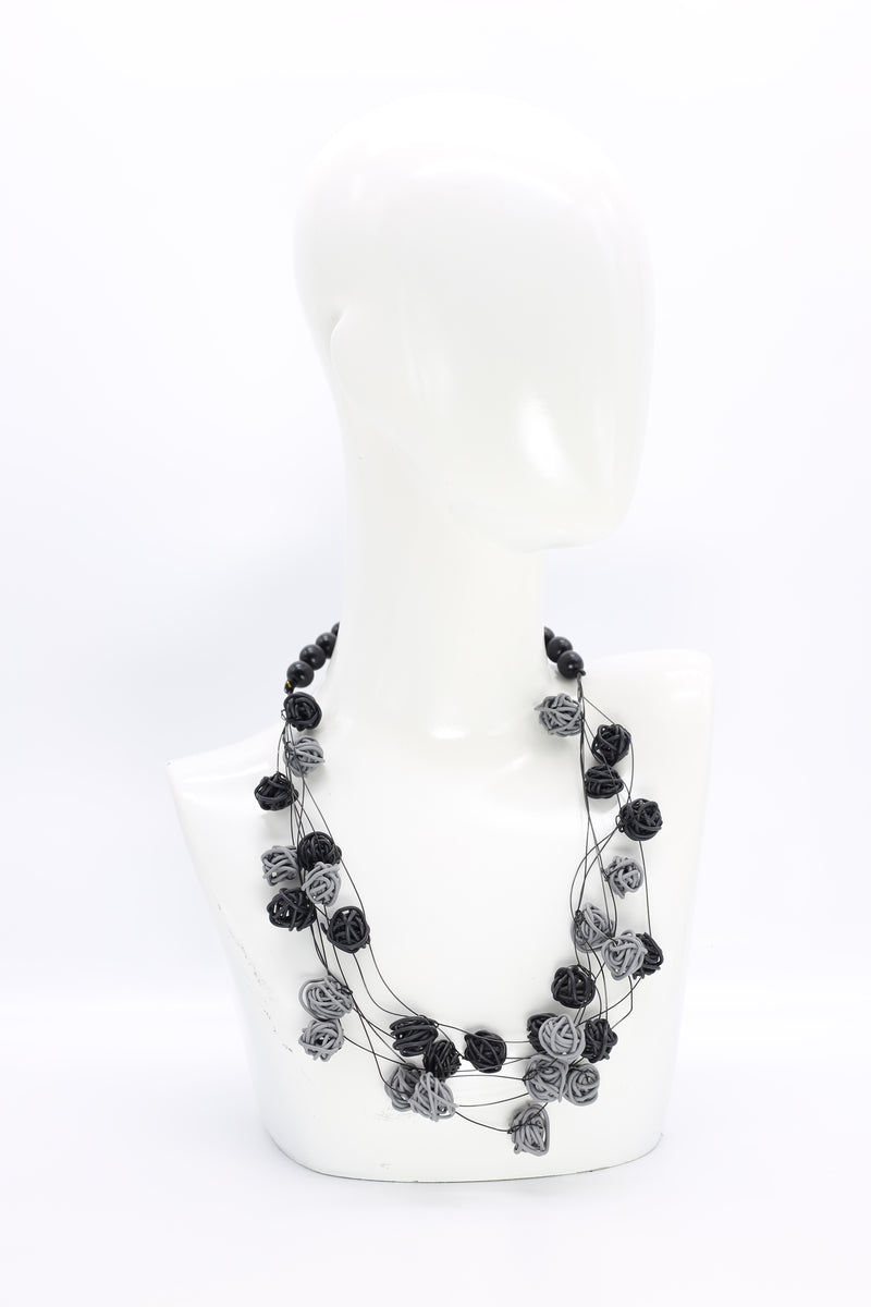 Fishing wire necklace deals