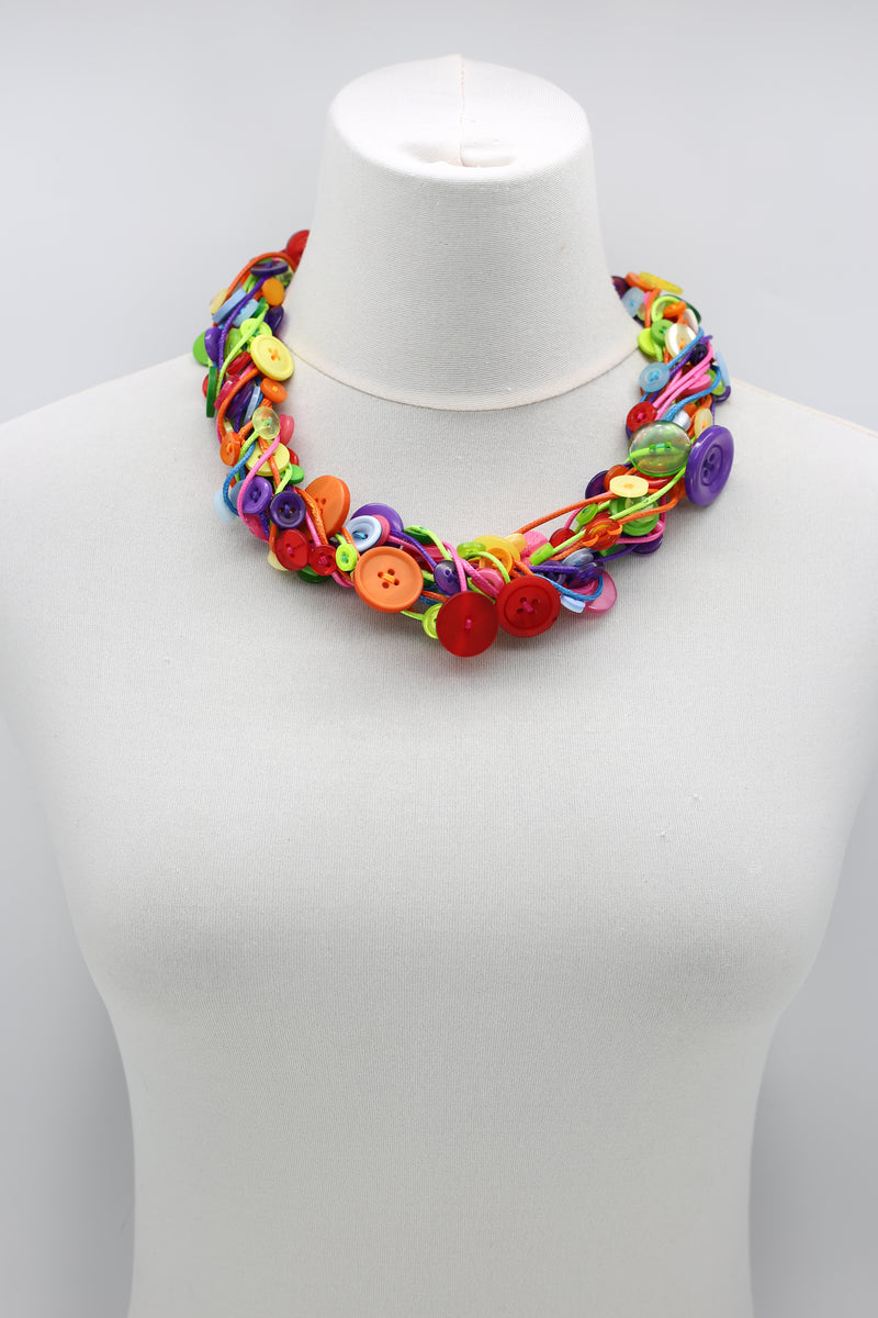 8-strand button neckalce - Jianhui London