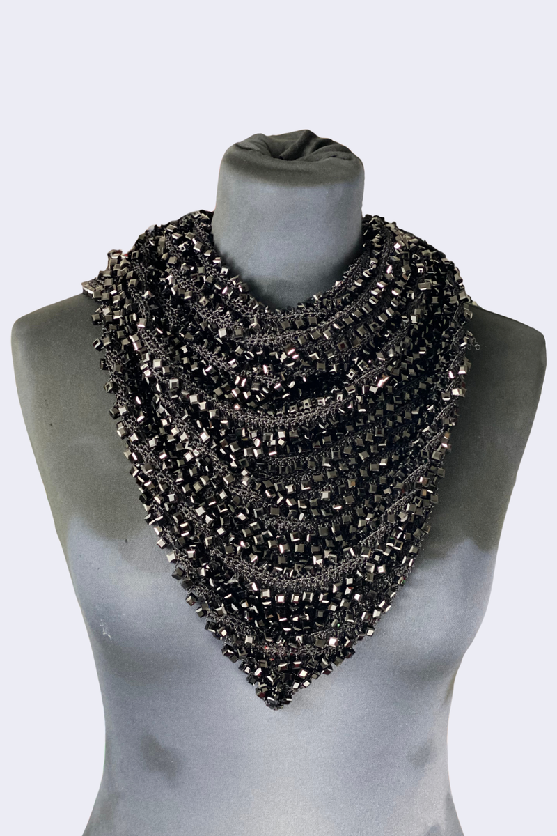 Diana Triangular Crystal Scarves - Jianhui London