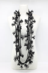 Biba fabric wrapped Necklace - Jianhui London