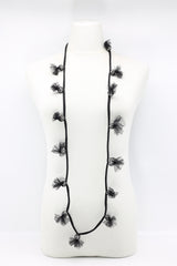 Biba fabric wrapped Necklace - Jianhui London