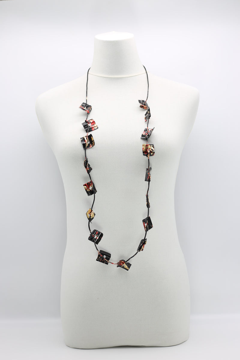 Aqua Plain Necklaces - Hand-gilded - Small - Jianhui London