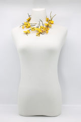 Aqua Coral Necklaces - Hand-painted - Short - Jianhui London