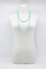 Next Pashmina & Round Beads Necklaces Set - Jianhui London