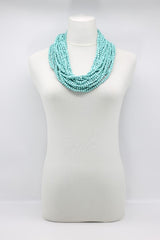 Next Pashmina & Round Beads Necklaces Set - Jianhui London